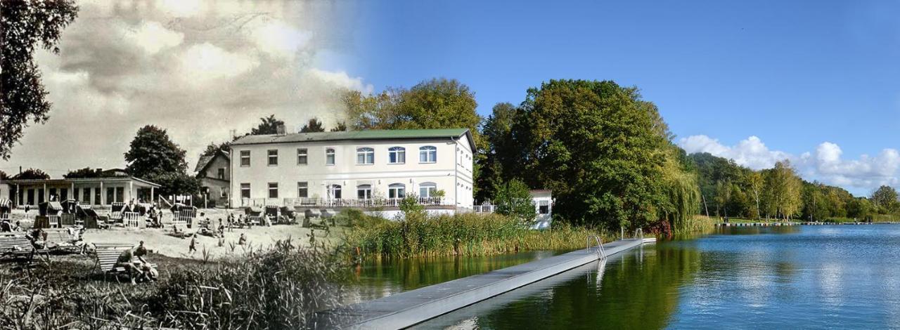 Hotel & Restaurant Haus Am See Locknitz Exterior foto
